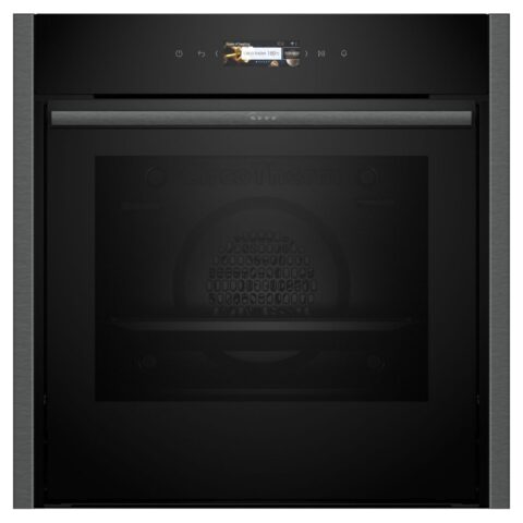 Neff  N70 Slide & Hide Pyrolytic Multifunction Single Oven B54CR71G0B – Graphite