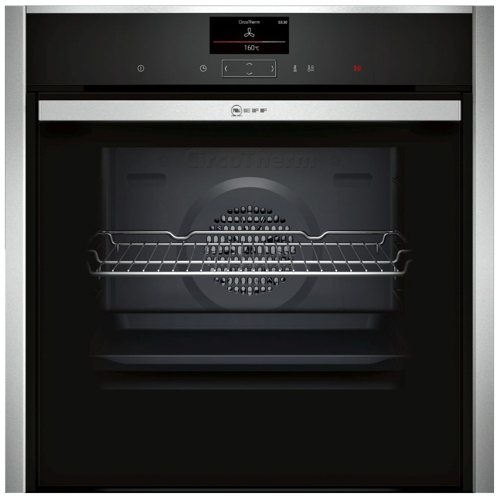 Neff N90 Slide & Hide Pyrolytic Single Oven B57CS24H0B – STAINLESS STEEL