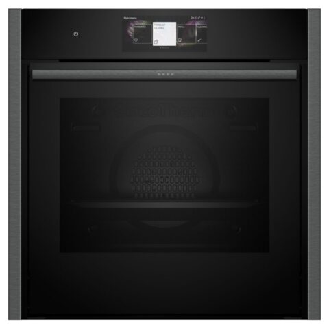 Neff  N90 Slide & Hide Pyrolytic Multifunction Single Oven B64CT73G0B – Graphite