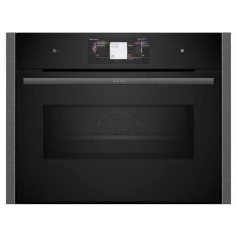 Neff N90 Pyrolytic Combination Microwave Oven For Tall Housing C24MT73G0B – Graphite