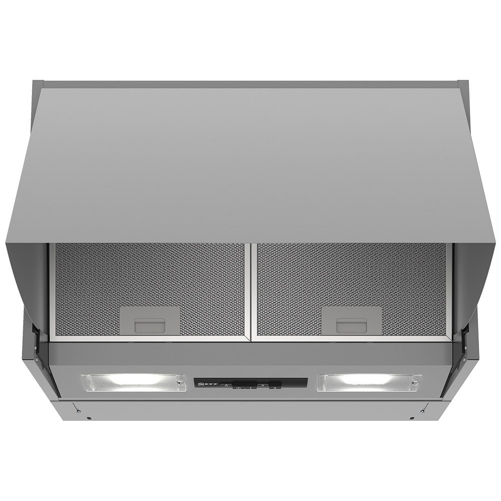 Neff 60cm N30 Integrated Cooker Hood D64MAC1X0B – Silver