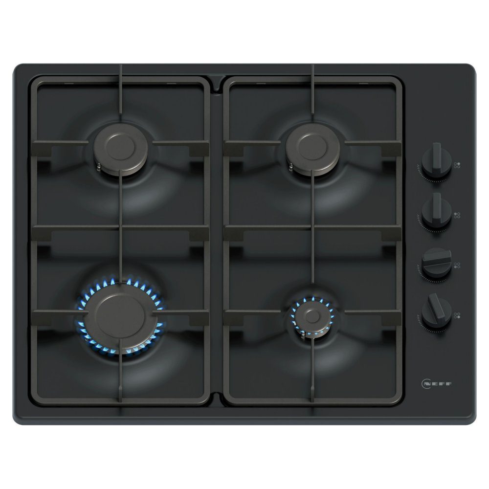 Neff 60cm N30 4 Burner Gas Hob T26BKP6S0 – BLACK
