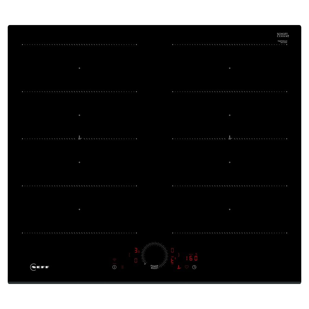 Neff 60cm N70 FlexInduction Hob T66FHX4L0 – Black