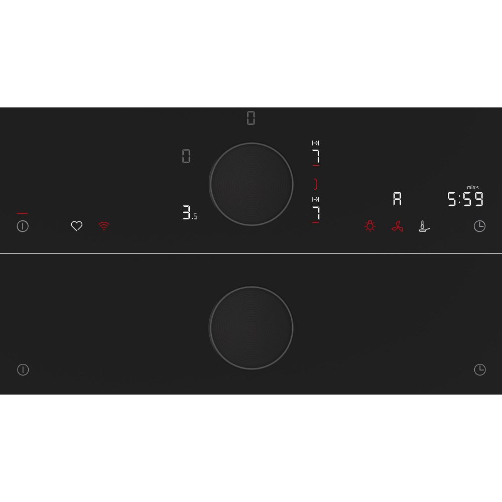 Neff 80cm 5 Zone FlexInduction Hob T68FUV4L0 – Black