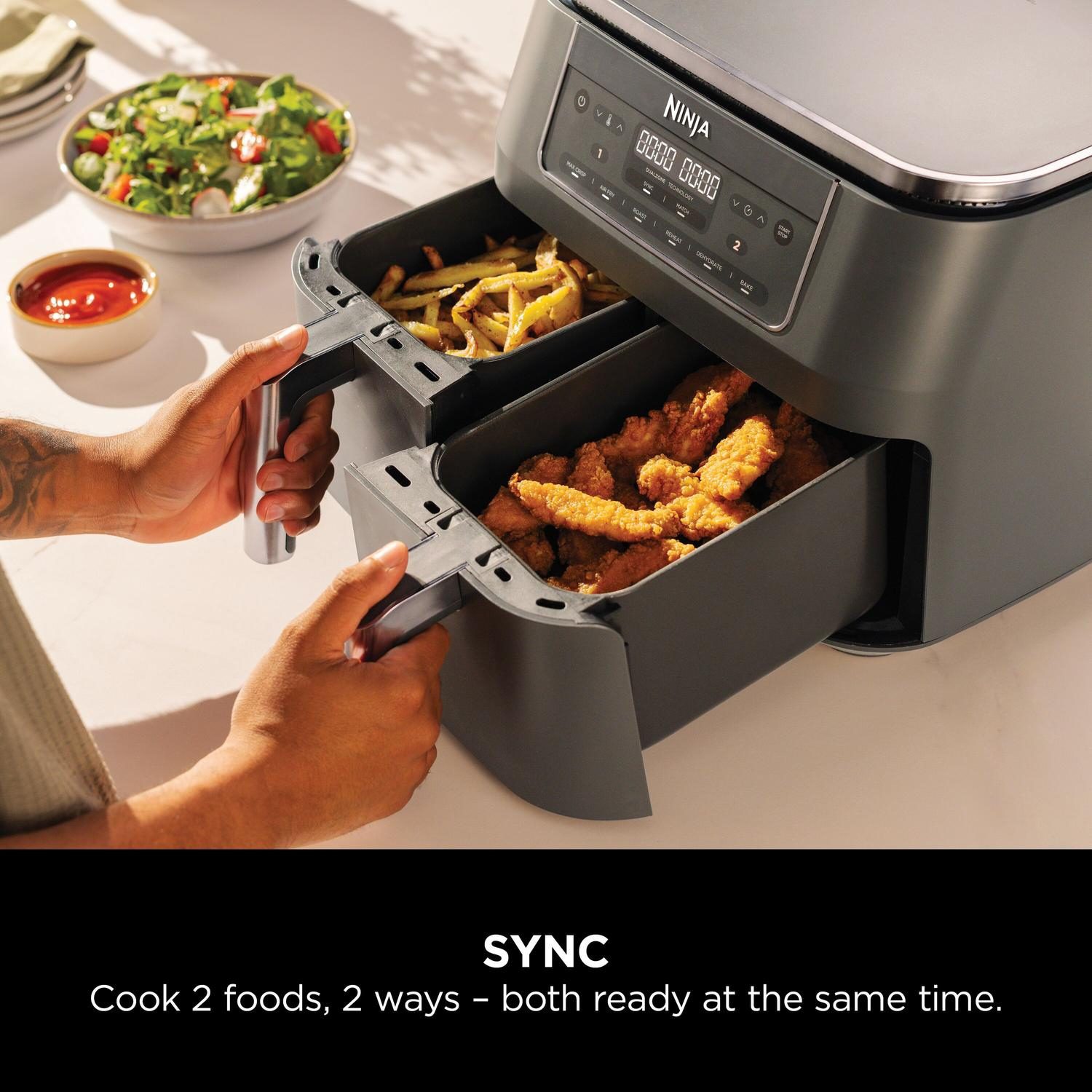 Ninja Dual Zone 7.6L Air Fryer DZ300UK – Grey