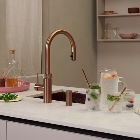 Quooker Combi Flex Boiling Water Tap COMBI 2.2 FLEX ROSE COPPER FXRRCO – Rose Copper