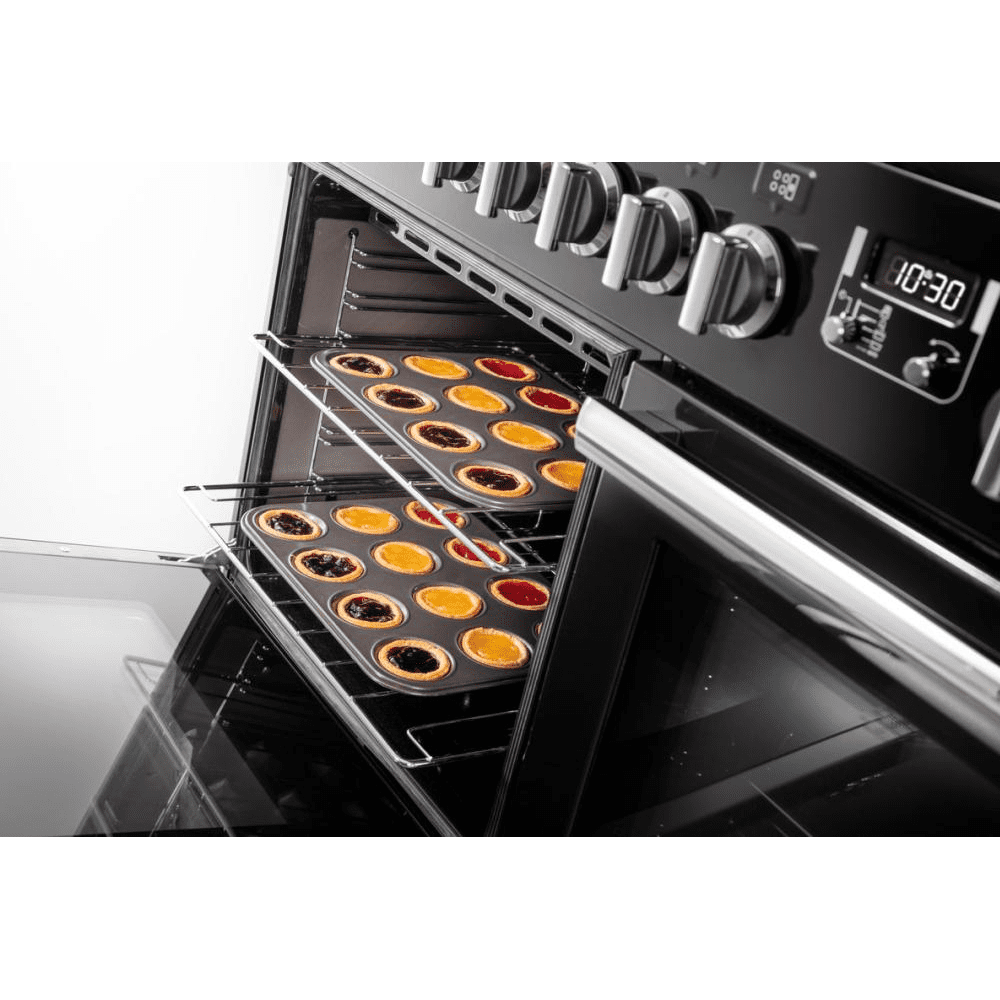 Rangemaster Professional Plus FX 100cm Dual Fuel Range Cooker 123350 PROPL100FXDFFGB/C – Black