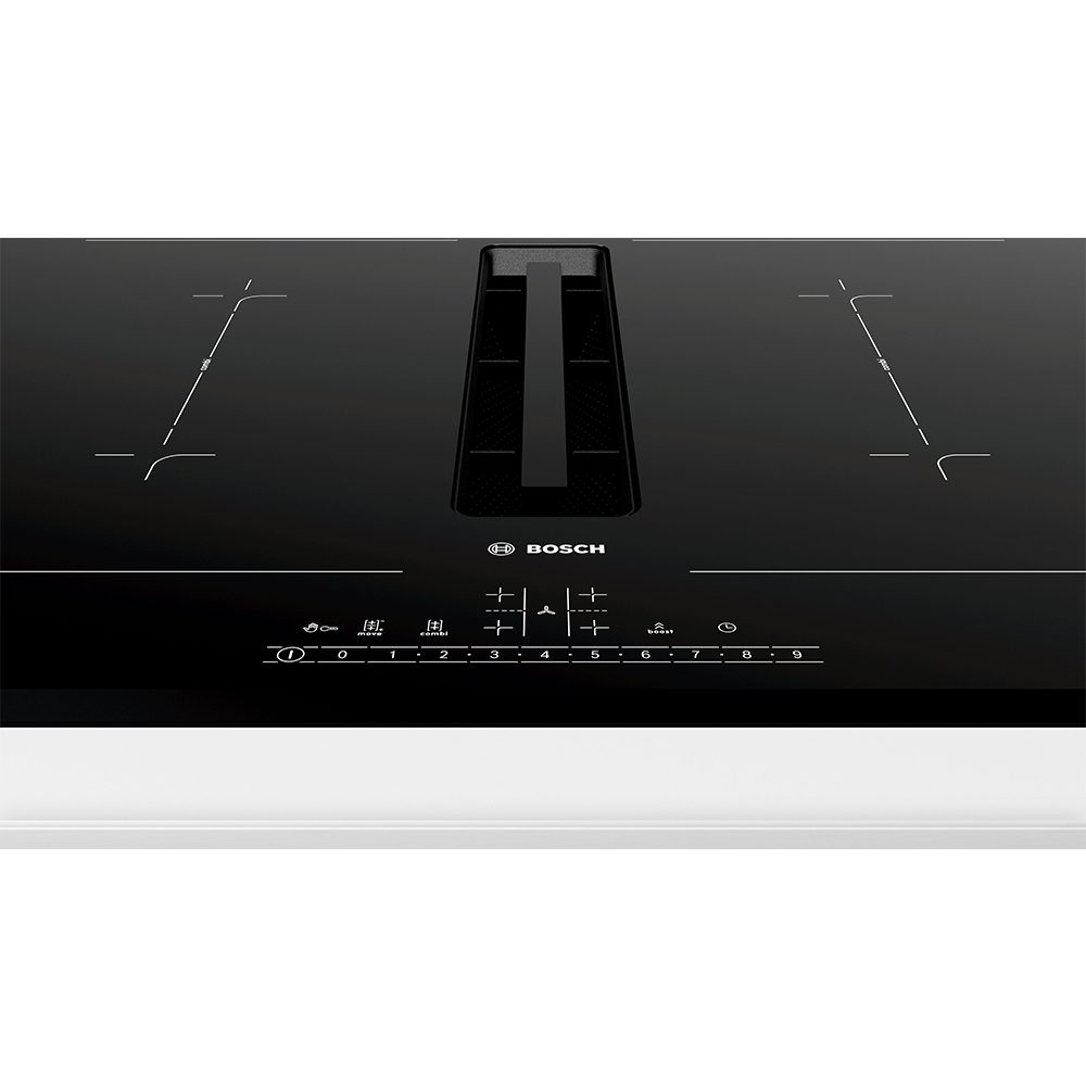 Bosch PVQ731F15E Series 6 70cm Air Venting CombiZone Induction Hob – BLACK