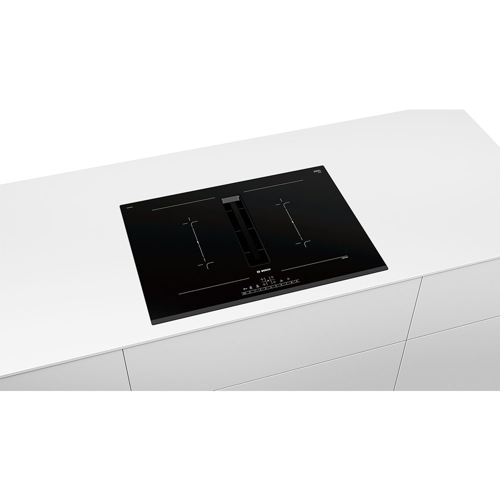 Bosch PVQ731F15E Series 6 70cm Air Venting CombiZone Induction Hob – BLACK
