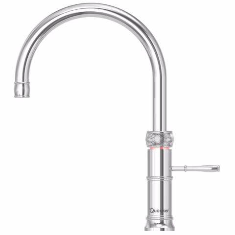 Quooker Classic Round Fusion 3-in-1 Boiling Water Tap PRO3 CLASSIC FUSION ROUND CHROME CFNRCHR – Chrome