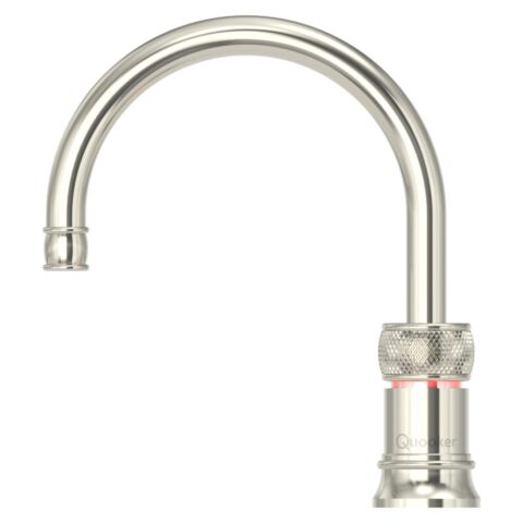 Quooker  CNSRNIC Classic Round Nordic Boiling Water Tap PRO3 CLASSIC NORDIC ROUND NICKEL – NICKEL.