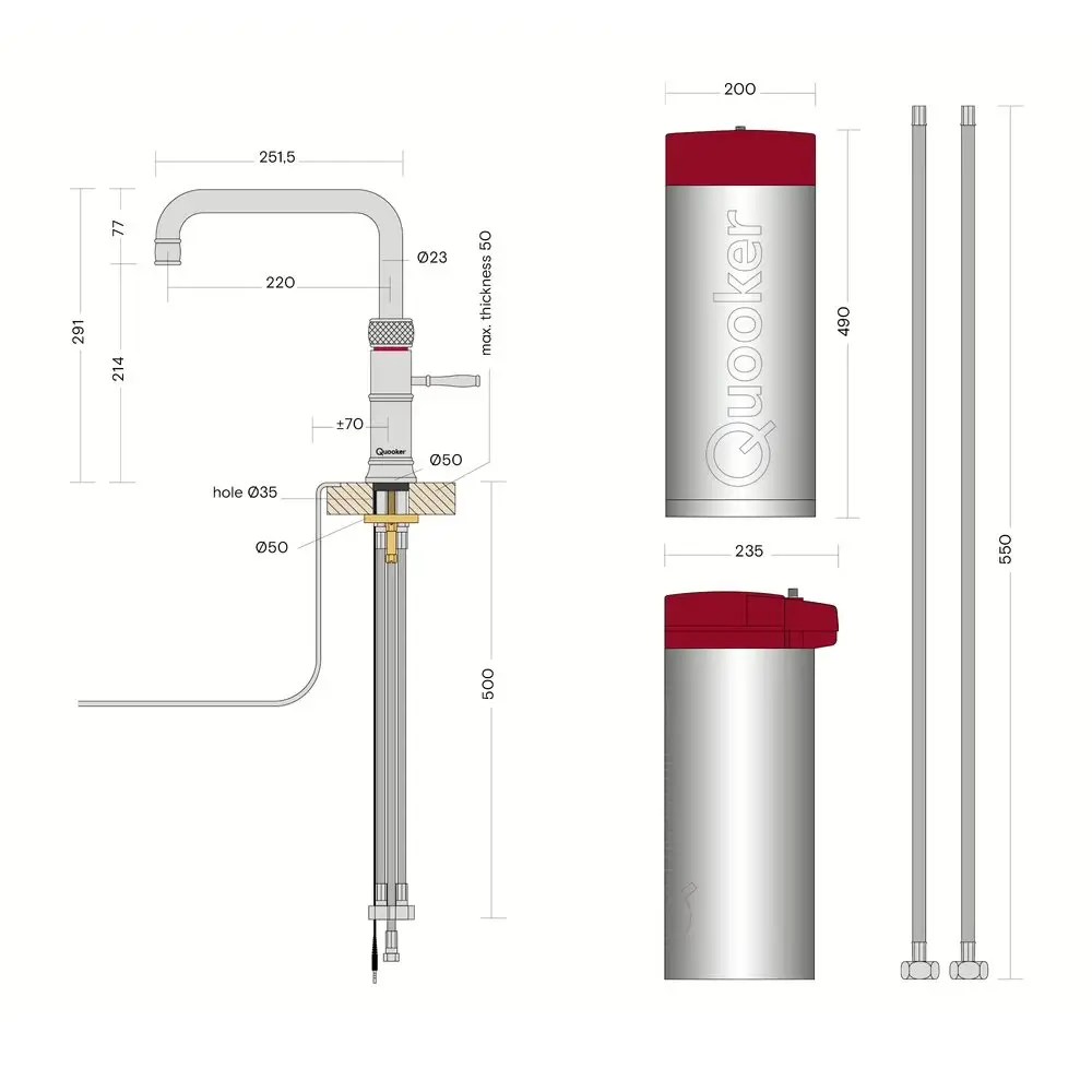 COMBI 2.2 CLASSIC FUSION SQUARE PTN