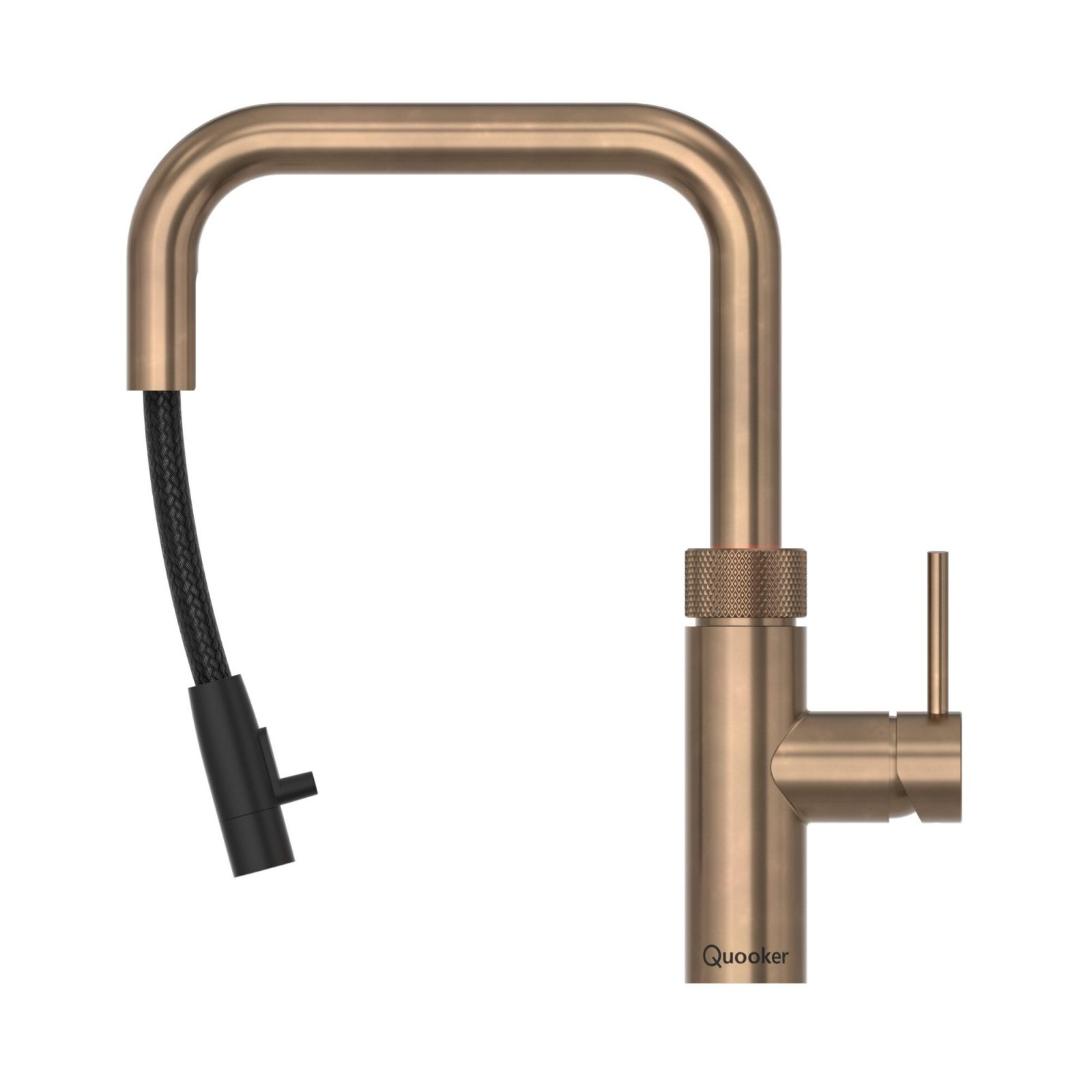 Quooker FXSPTB Combi+ Flex Square Boiling Water Tap COMBI+ FLEX SQUARE PTB – PATINATED BRASS