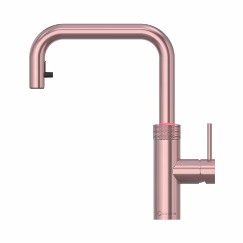 Quooker Flex Square 3-in-1 Boiling Water Tap PRO3 FLEX SQUARE RCO FXSRCO – Rose Copper