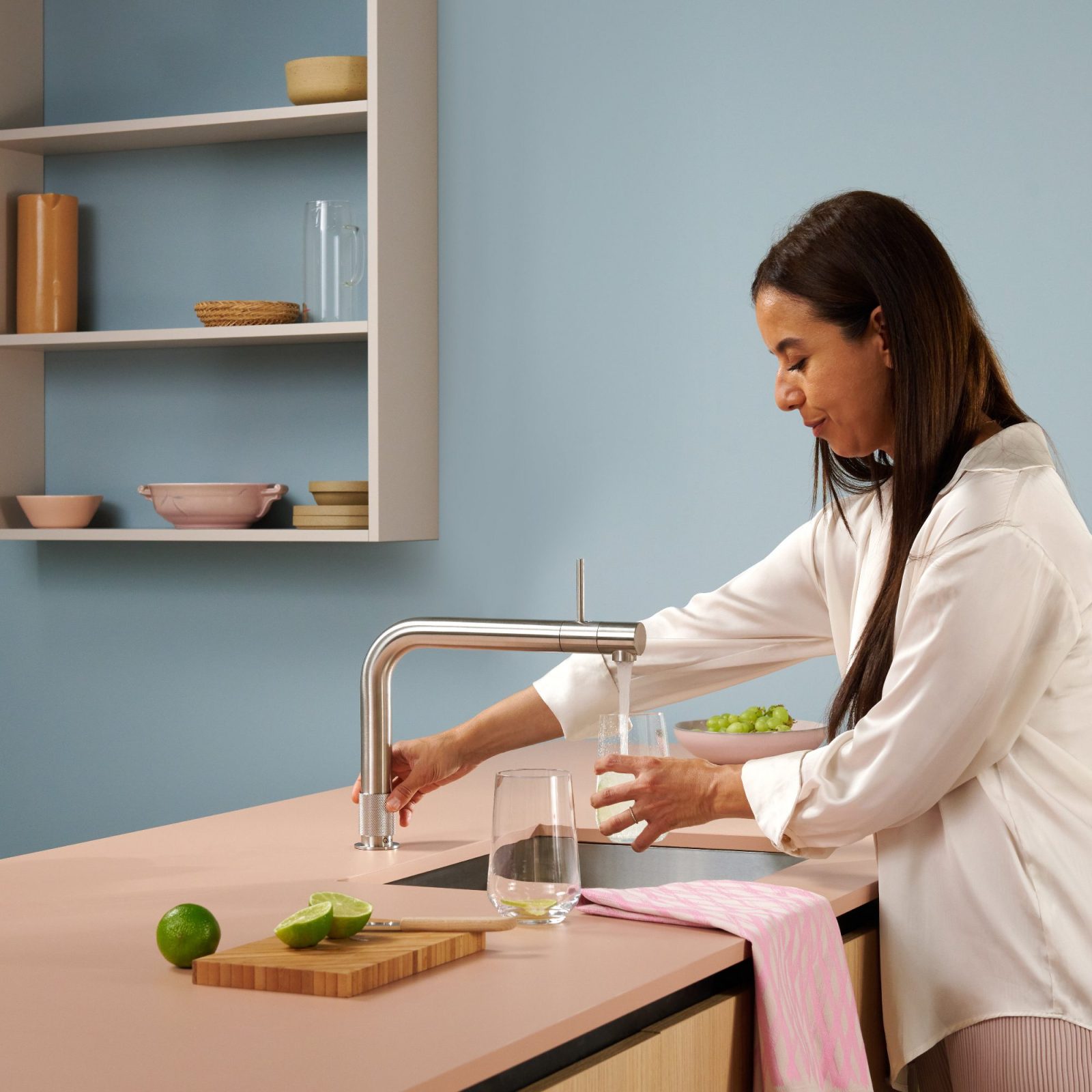 Quooker FTSST Combi Front Boiling Water Tap COMBI 2.2 FRONT RVS – STAINLESS STEEL