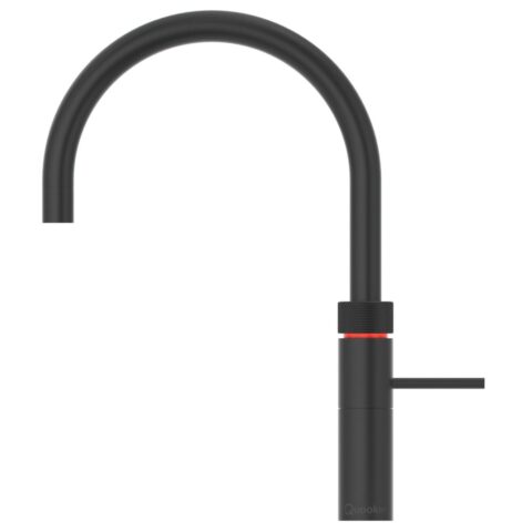 Quooker  FNRBLK Round Fusion 3-in-1 Boiling Water Tap PRO3 FUSION ROUND BLACK – BLACK.