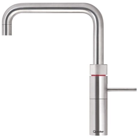 Quooker Square Fusion 3-in-1 Boiling Water Tap PRO3 FUSION SQUARE SS FNSSST – Stainless Steel