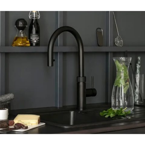Quooker Combi Flex Boiling Water Tap COMBI 2.2 FLEX BLK FXRBLK – Black