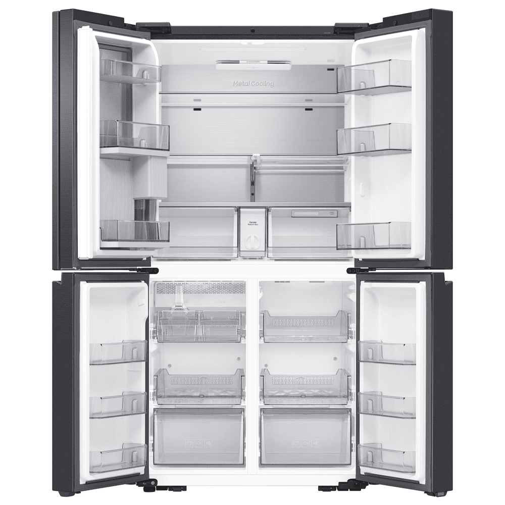 Samsung French Style Family Hub Fridge Freezer With Ice & Water RF65DG9H0EB1EU – Black Steel