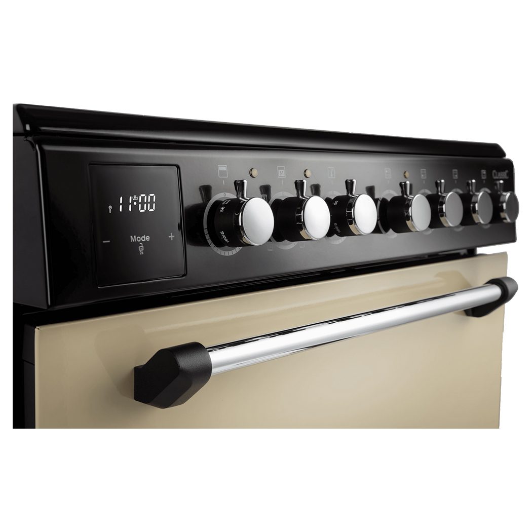 Rangemaster Classic 60cm Freestanding Ceramic Cooker CLA60ECCR/C – Cream