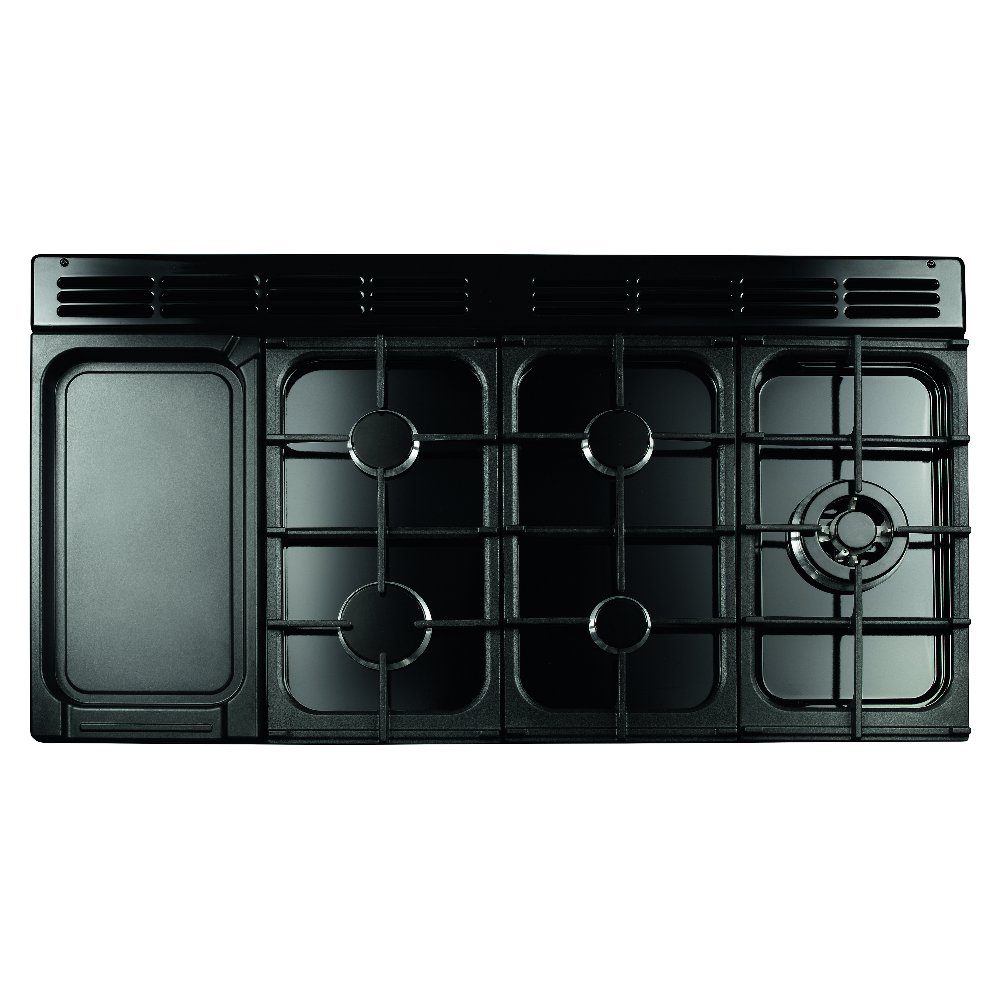 Rangemaster Classic Deluxe BC 110cm Dual Fuel Range Cooker Chrome Trim 17831 CLDLB110DFPHTH/CM1 – Heather