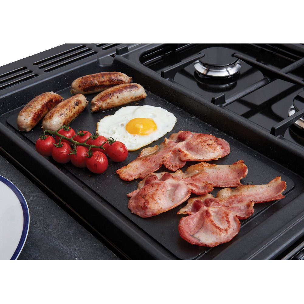 Rangemaster Classic Deluxe BC 110cm Dual Fuel Range Cooker Chrome Trim 17831 CLDLB110DFPHTH/CM1 – Heather