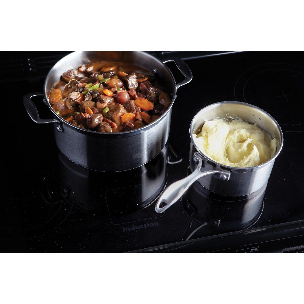 Rangemaster Classic 110cm OC Induction Range Cooker Chrome Trim 14242 CLO110EIPBOR/CM1 – Bordeaux