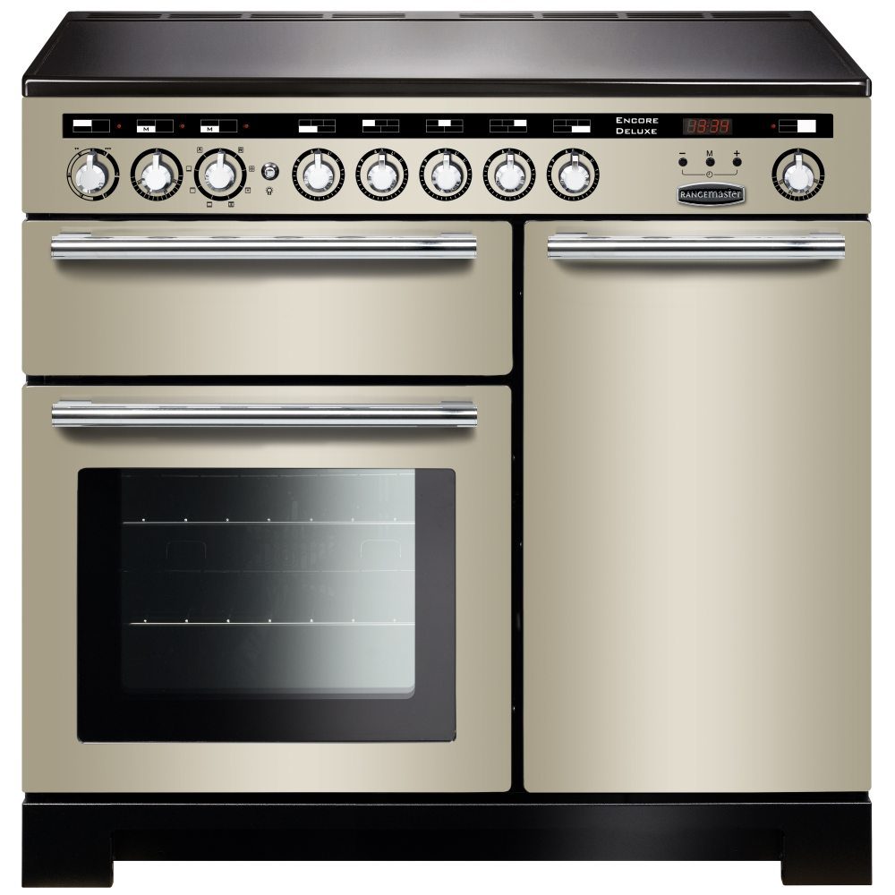Rangemaster Encore 100cm Deluxe Induction Range Cooker 117360 EDL100EIIV/C – Ivory