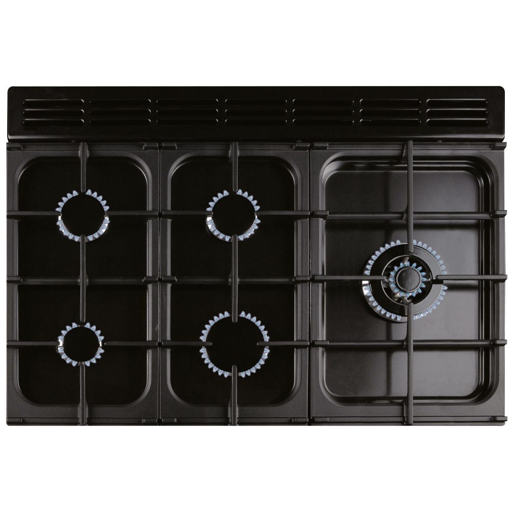 Rangemaster Encore 90cm Deluxe Dual Fuel Range Cooker 117190 EDL90DFFSL/C – Slate