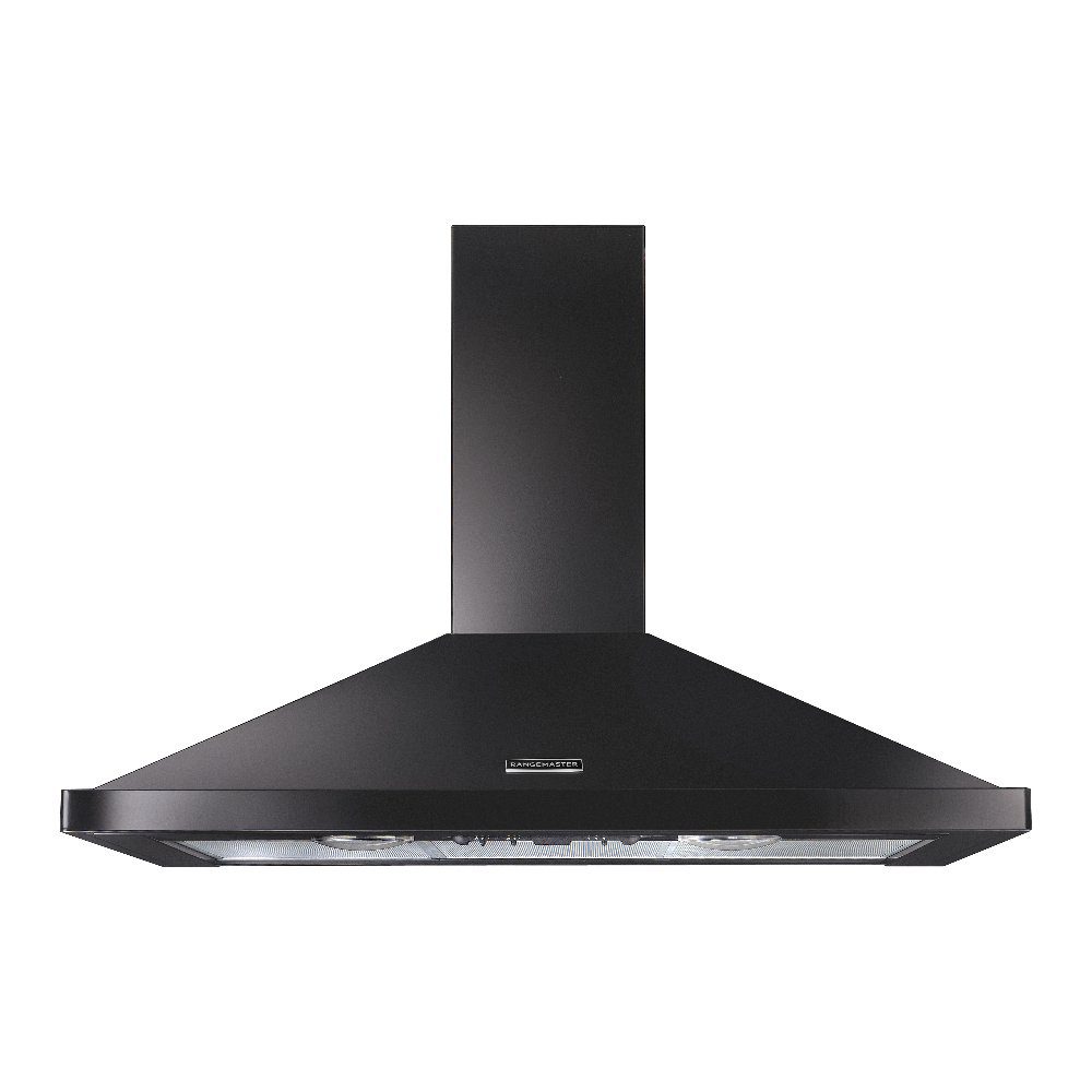 Rangemaster 90cm Chimney Hood With Chrome Badge RHDC90SL/C – Slate