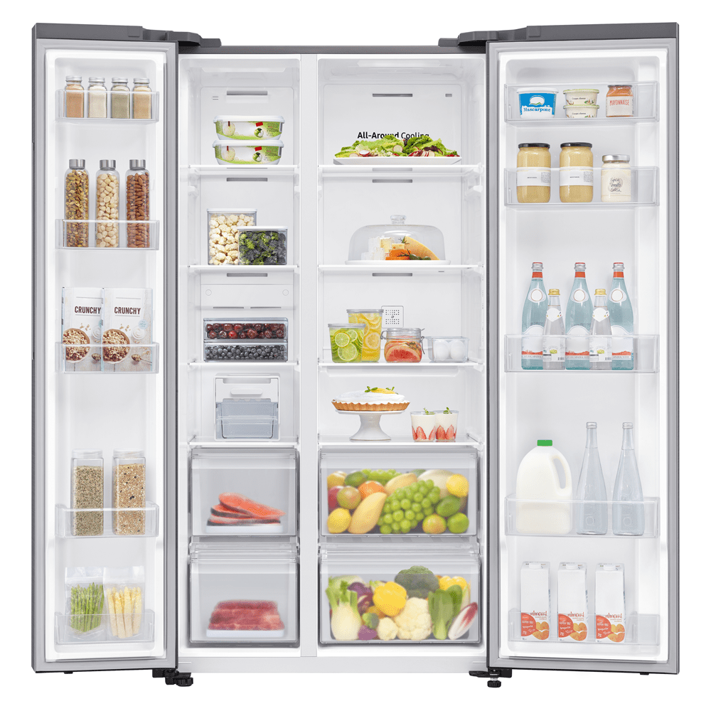 Samsung American Style Fridge Freezer Non Ice & Water RS62DG5003S9EU – SILVER