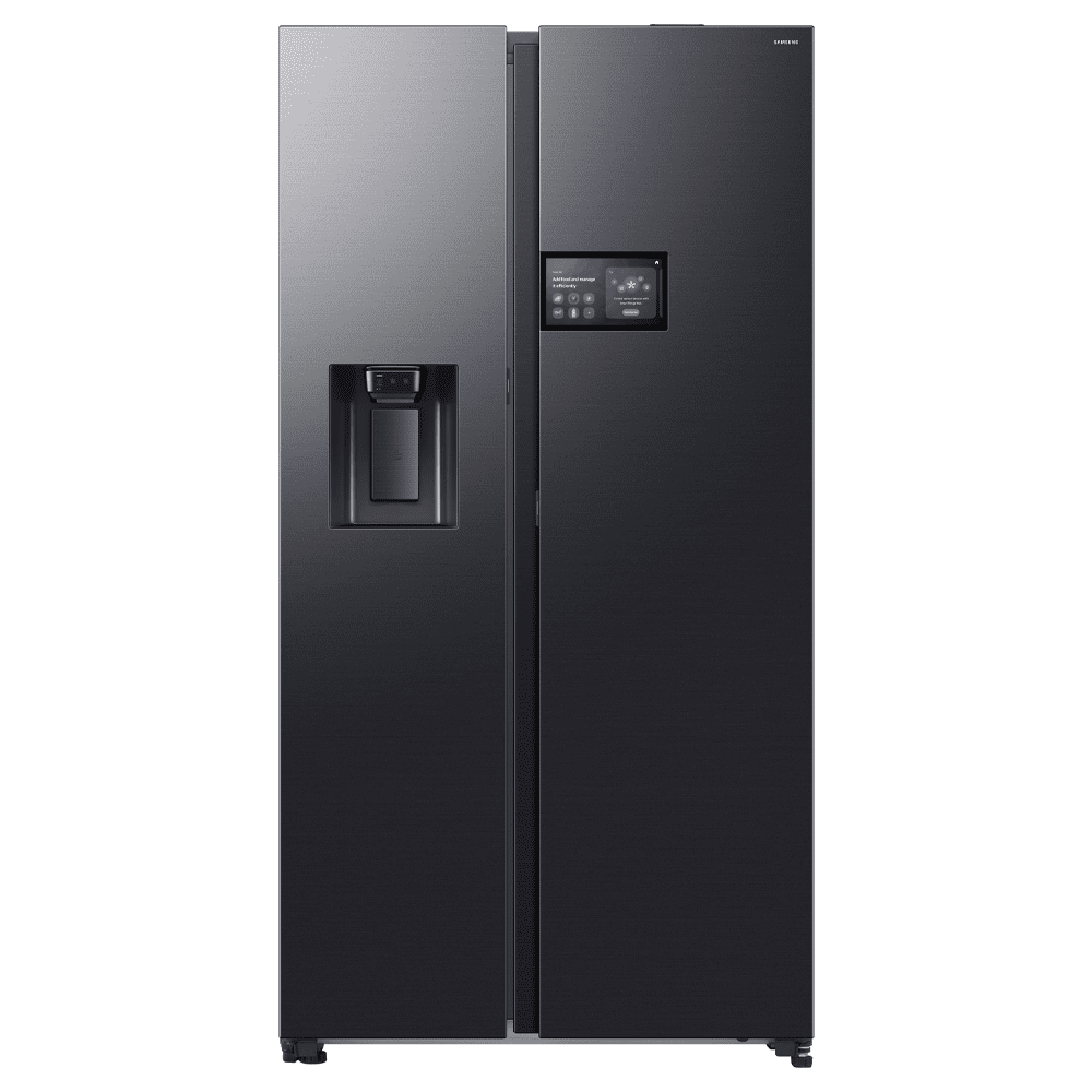 Samsung American Fridge Freezer With Ice & Water RS90F64EDFEU – BLACK STEEL