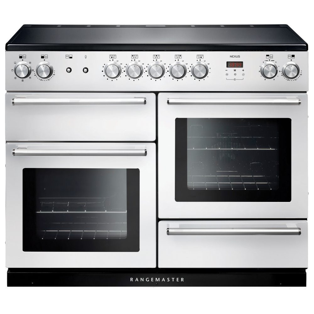 Rangemaster Nexus 110cm Induction Range Cooker 106170 NEX110EIWH/C – WHITE