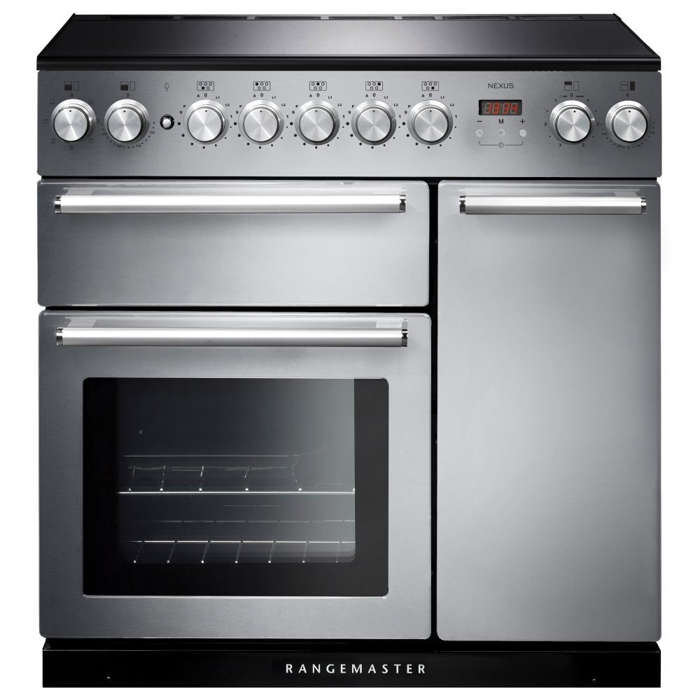 Rangemaster Nexus 90cm Induction Range Cooker 106190 NEX90EISS/C – STAINLESS STEEL