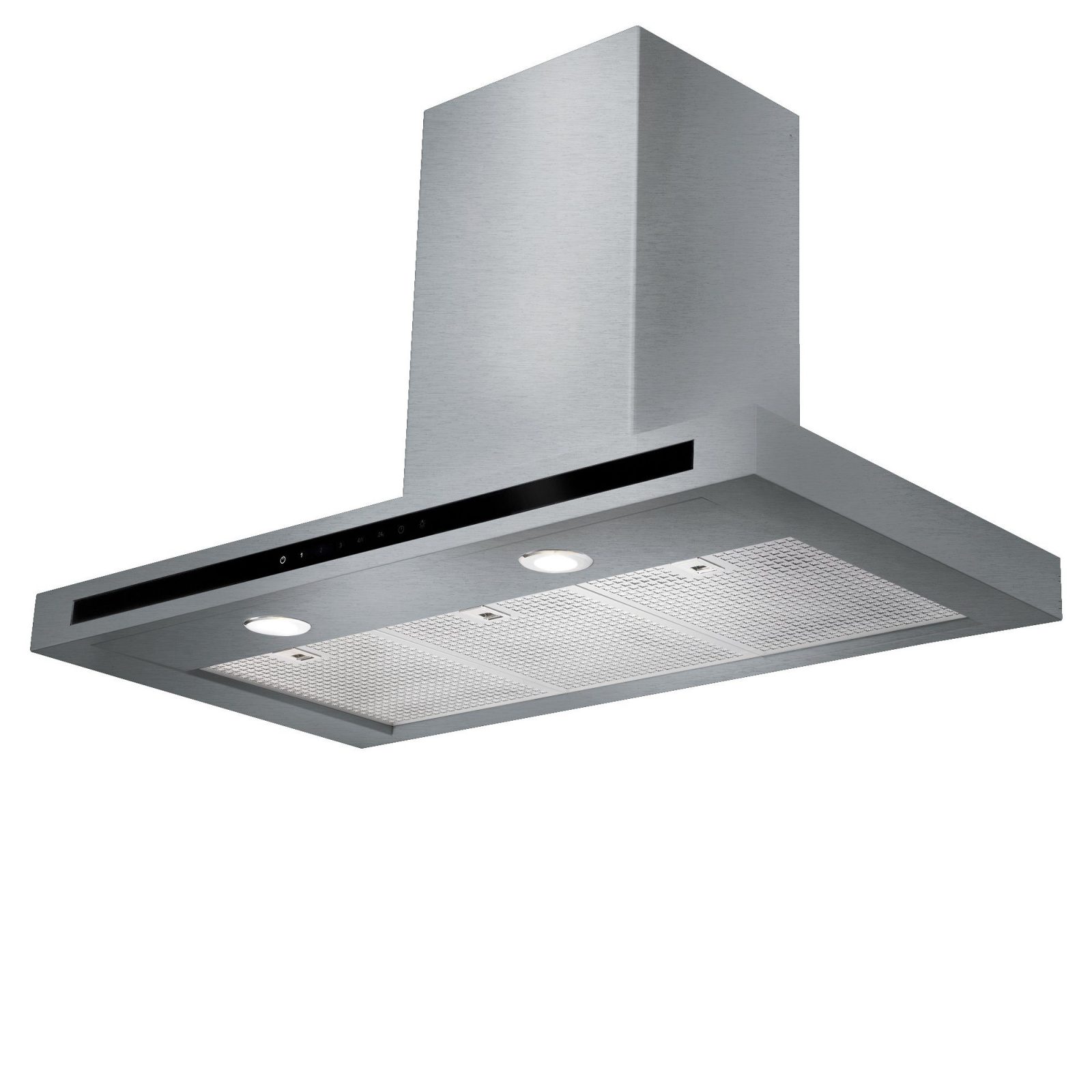 Rangemaster 100cm Hi Lite Flat Chimney Hood HLTHDS100SS/ – Stainless Steel