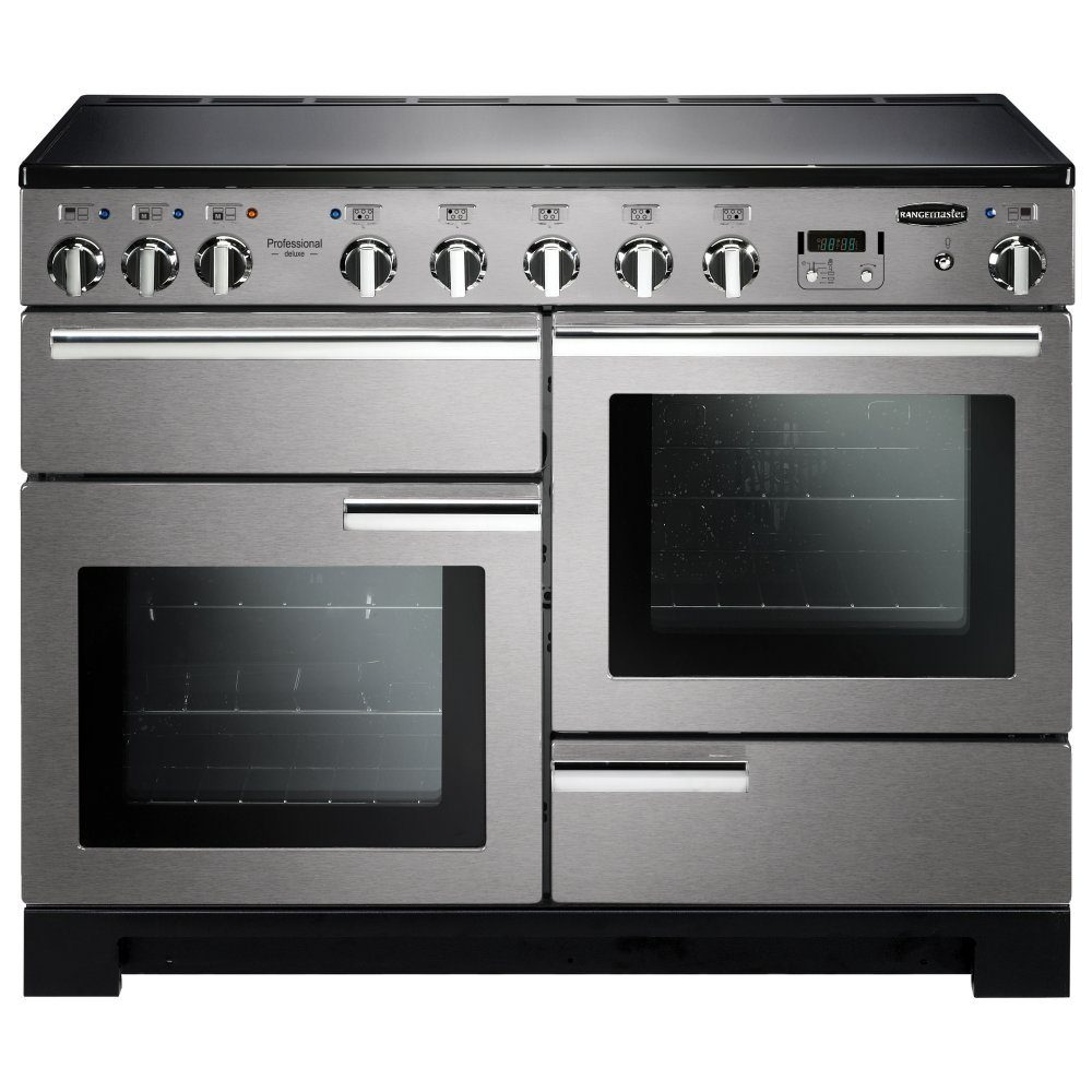 Rangemaster Professional Deluxe 110cm Induction Range Cooker 101540 PDL110EISS/C – Stainless Steel