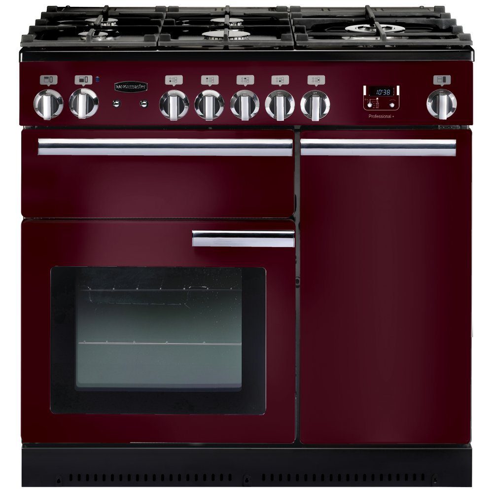 Rangemaster Professional Plus 90cm Gas Range Cooker 91940 PROP90NGFCY/C – CRANBERRY