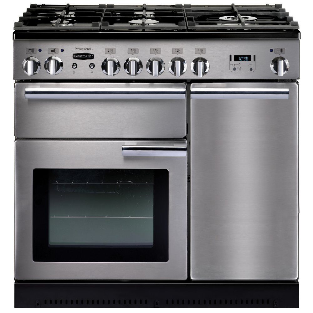 Rangemaster Professional Plus 90cm Gas Range Cooker 86870 PROP90NGFSS/C – STAINLESS STEEL