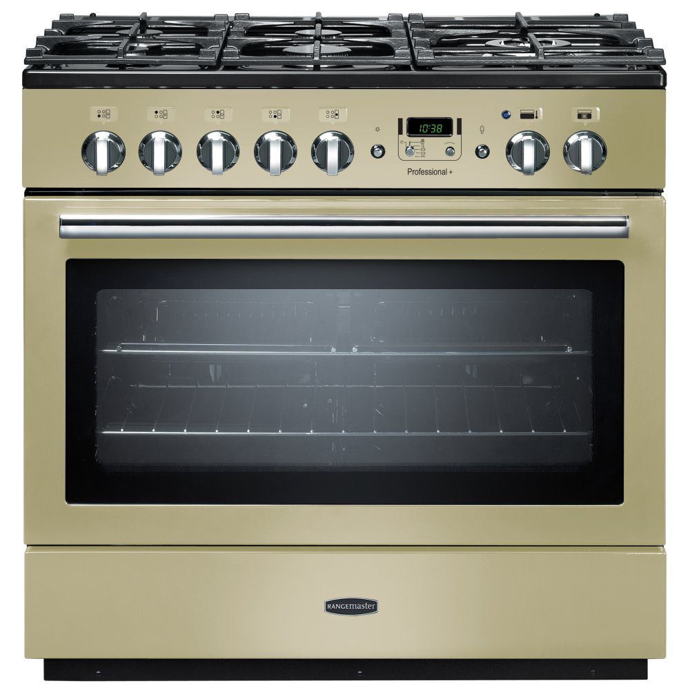 Rangemaster Professional Plus FX 90cm Dual Fuel Range Cooker 91120 PROP90FXDFFCR/C – Cream