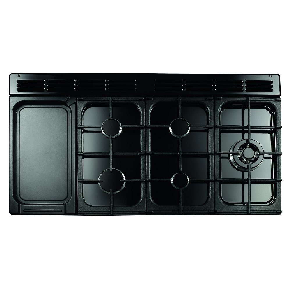 Rangemaster Classic Deluxe OC 110cm Dual Fuel Range Cooker Chrome Trim 14710 CLDLO110DFPSTB/CM1 – Stone Blue