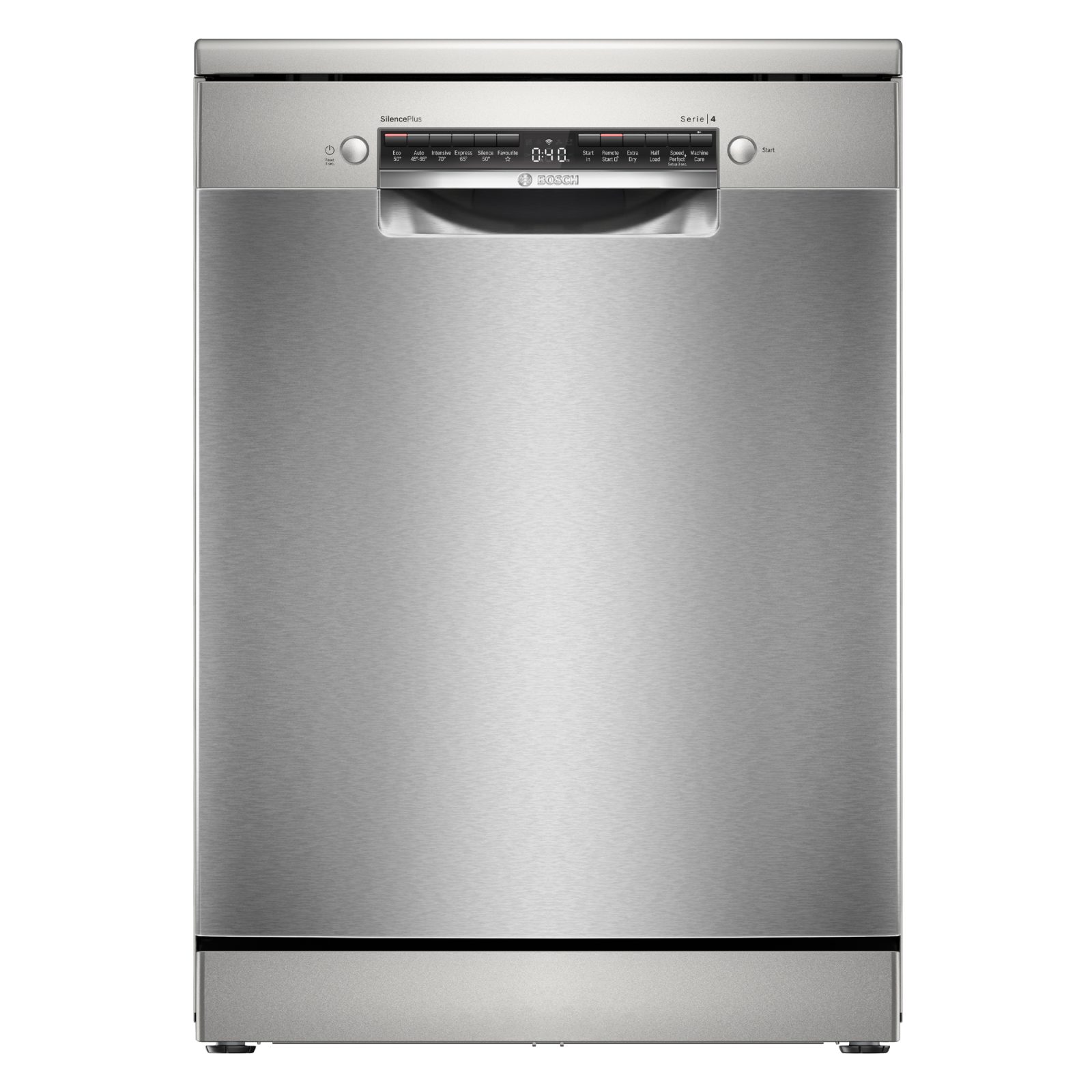 Bosch 60cm Series 4 Freestanding Dishwasher SMS4EMI06G – Silver