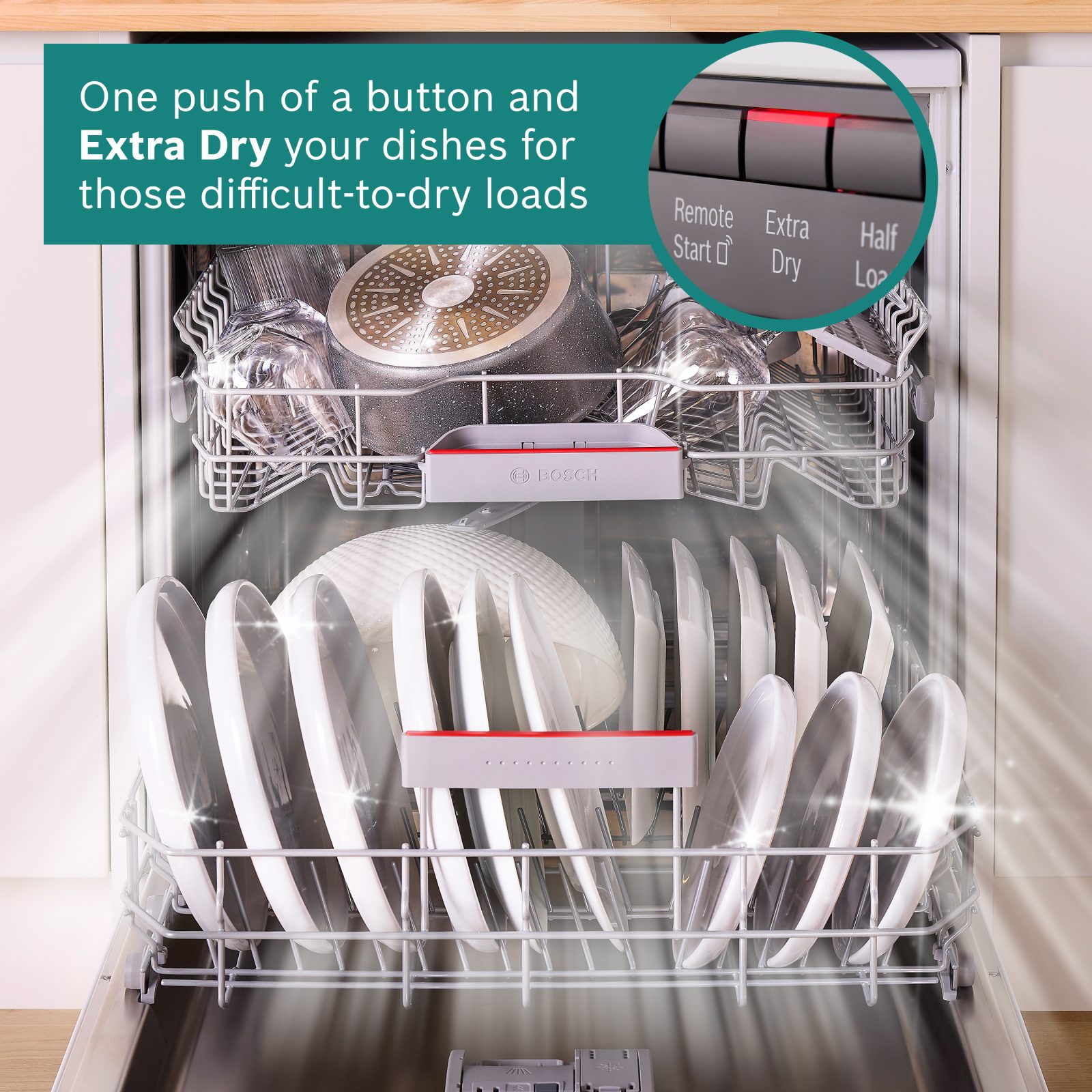 Bosch 60cm Series 4 Freestanding Dishwasher SMS4EMI06G – Silver