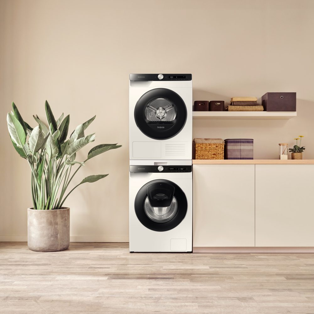 Samsung DV90T5240AE 9kg Heat Pump Condenser Tumble Dryer – WHITE