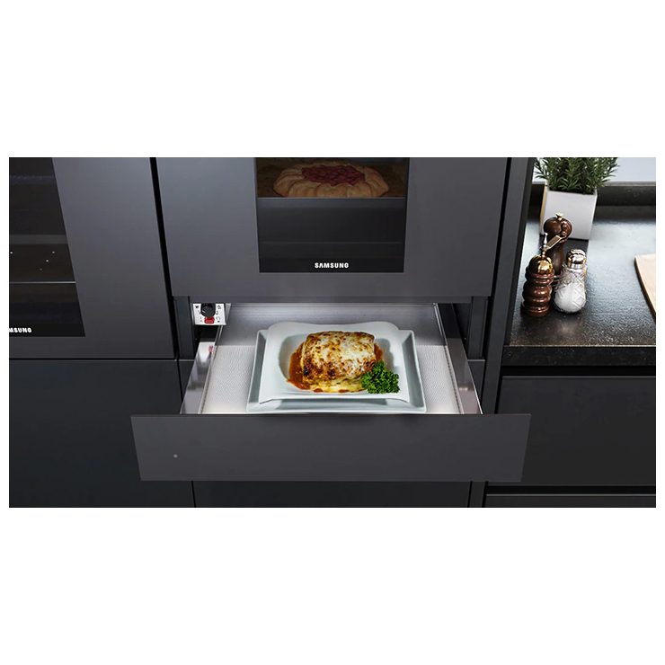 Samsung Dual Cook Steam Pyrolytic Oven, Combi Microwave & Warming Drawer Pack NV75T9979CD NQ50T9539BD NL20T9100WD PACK – GREY