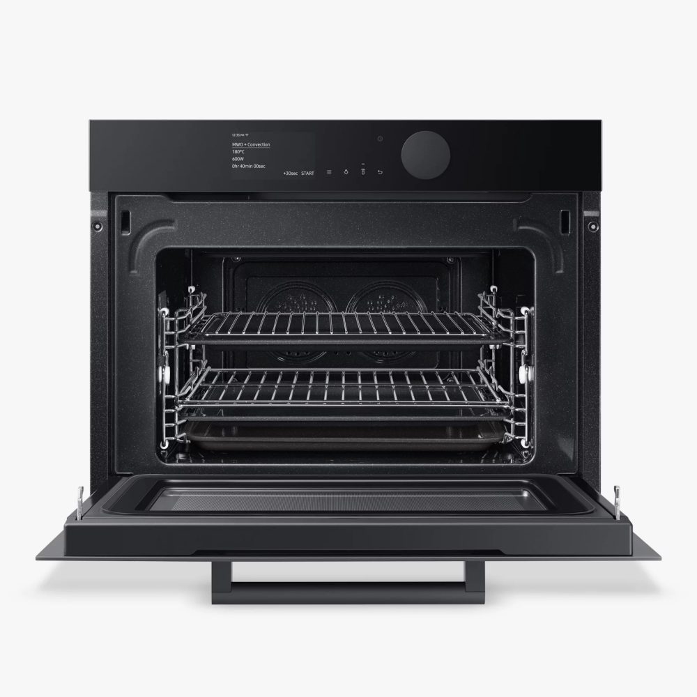 Samsung Dual Cook Steam Pyrolytic Oven, Combi Microwave & Warming Drawer Pack NV75T9979CD NQ50T9539BD NL20T9100WD PACK – GREY