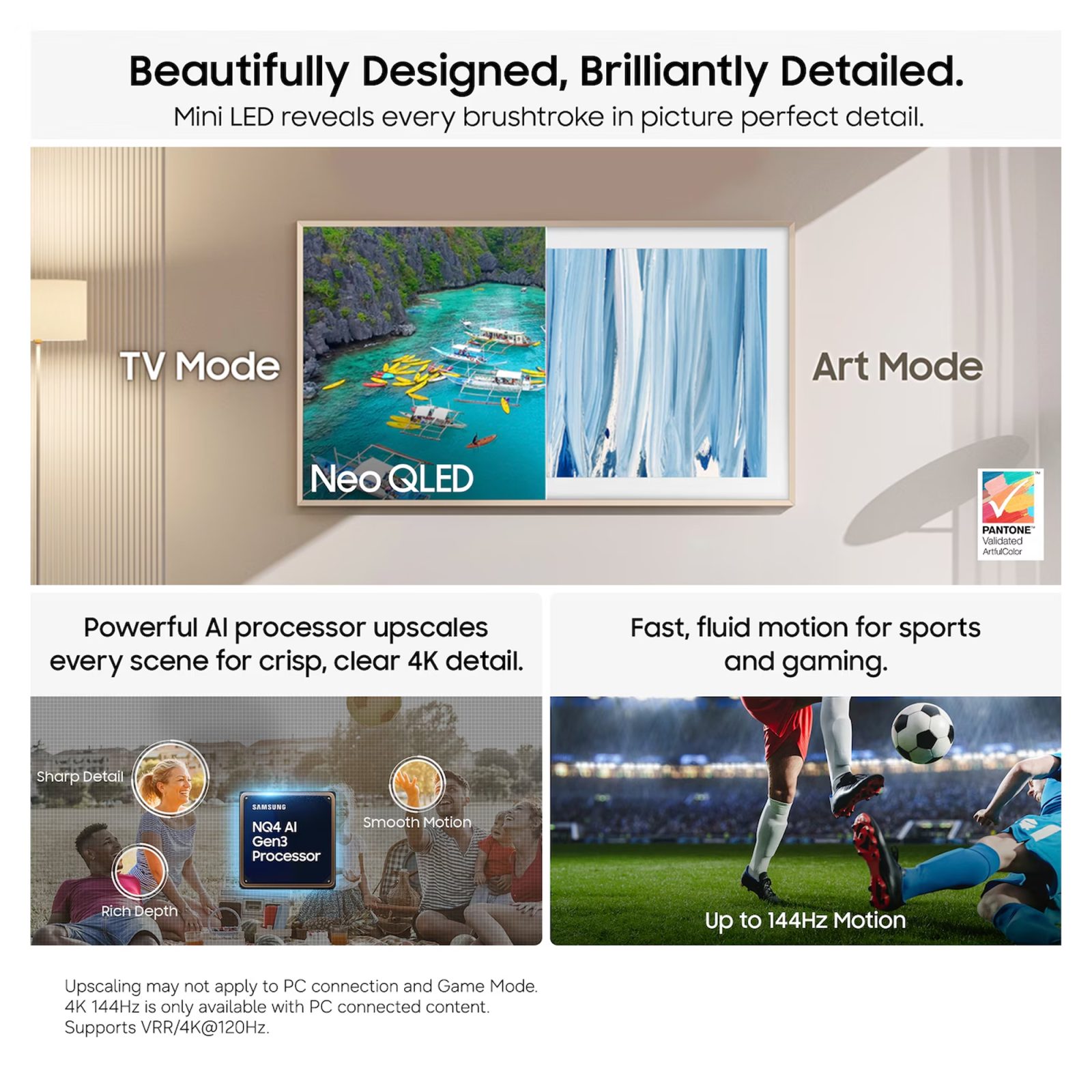 Samsung 2026 65″ The Frame Pro LS03HW 4K Vision AI Smart TV QE65LS03HWUXXU