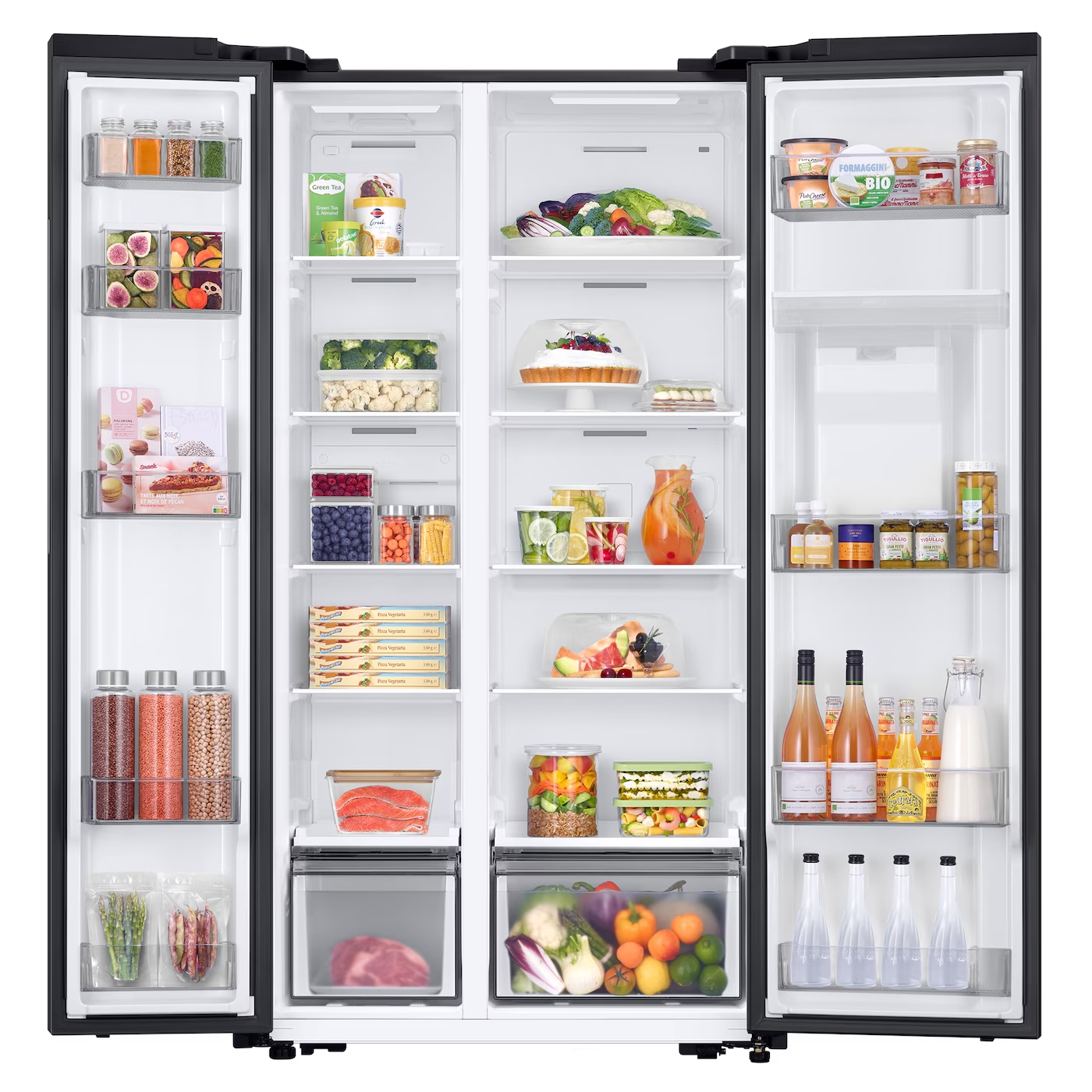 Samsung Series 7 American Fridge Freezer With Water Dispenser RS57DG410EB4EU – Black