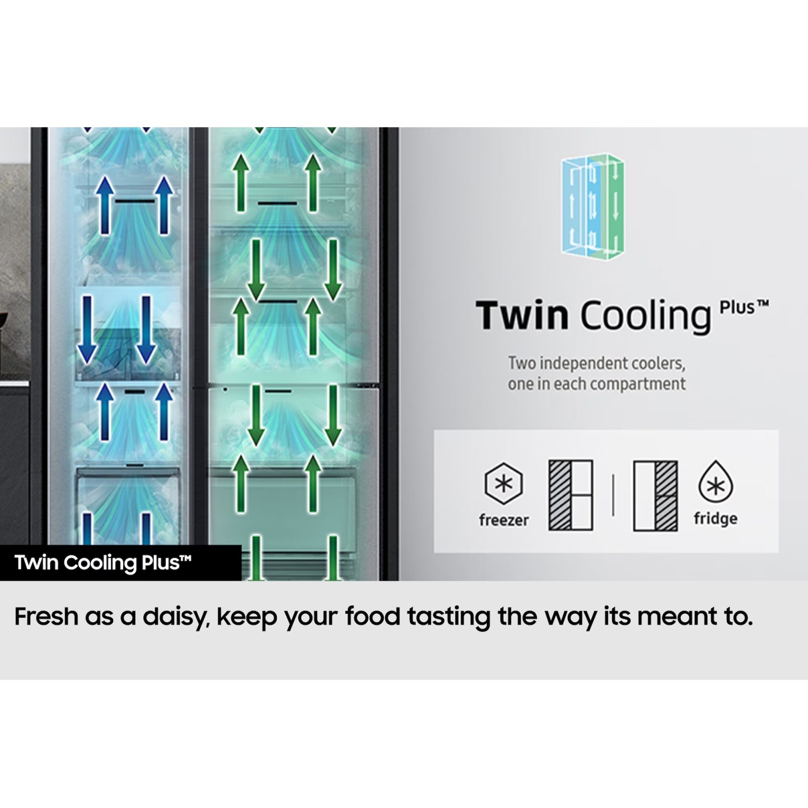 Samsung Series 7 American Fridge Freezer With Water Dispenser RS57DG410EB4EU – Black