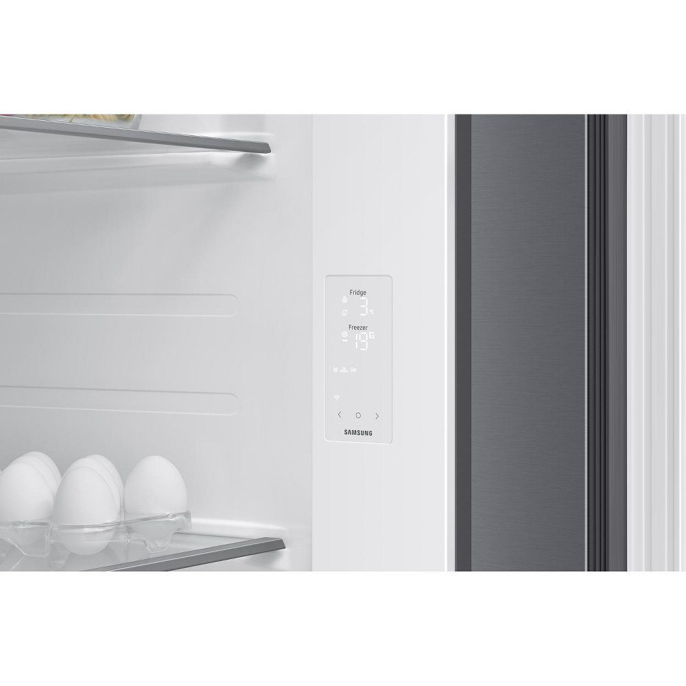 Samsung American Style Fridge Freezer With Ice & Water Non Plumbed RS70F65KETEU – Silver