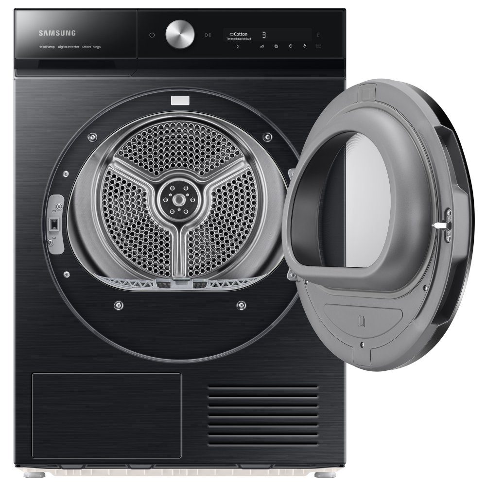 Samsung 9kg Series 8 Heat Pump Condenser Tumble Dryer DV90BB9545GBS1 – Black